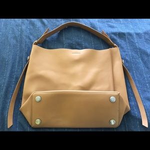 All saints tote learher bag